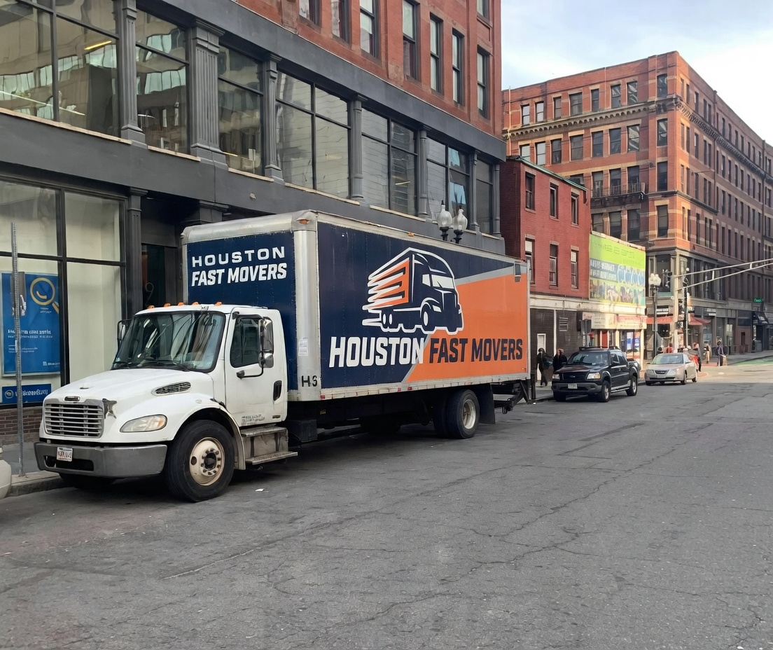 Interstate moving company in Houston loading a long-distance moving truck for state-to-state relocation